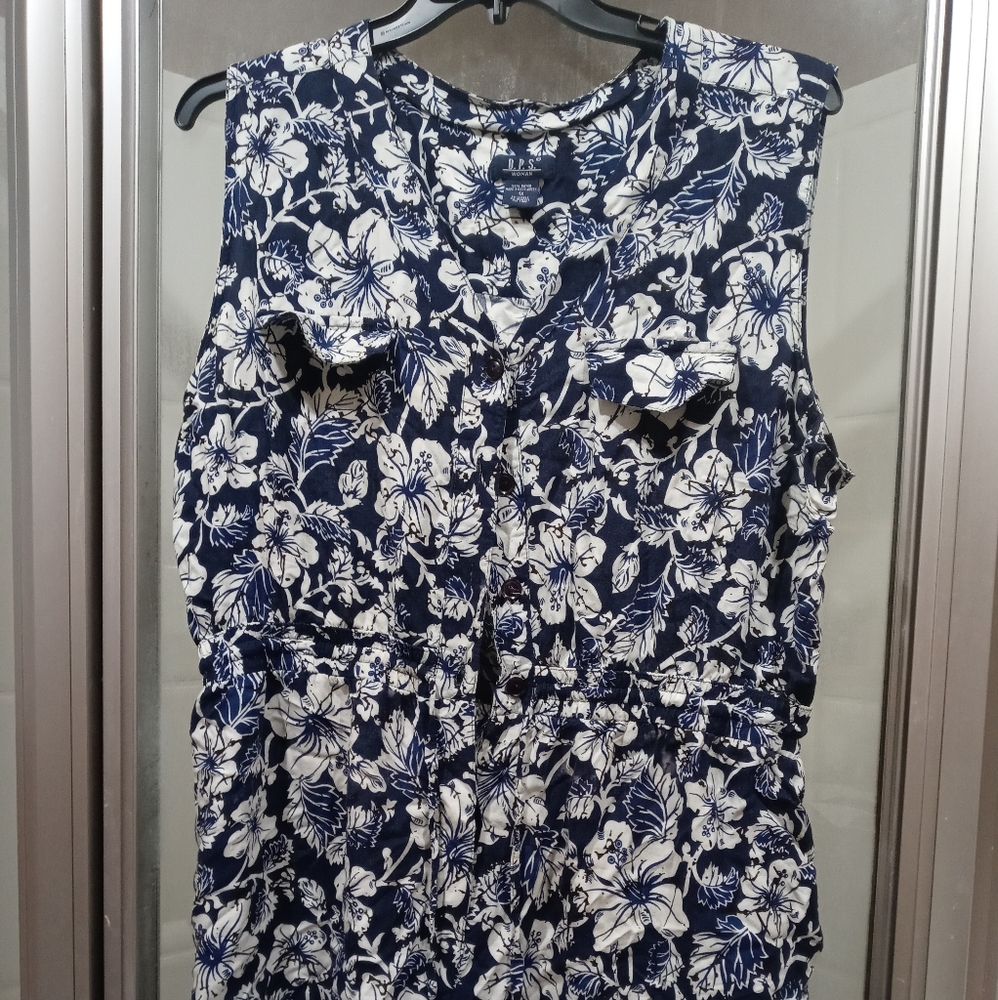 Women's Romper w/ pockets